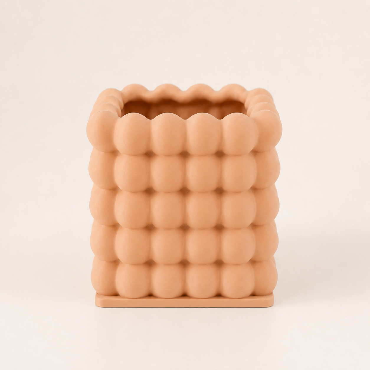 VASO DECORATIVO BUBBLE QUADRADO