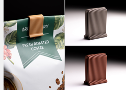MINI PRENDEDOR DE SACO REUTILIZ�VEL � KIT COM 10 UNIDADES 