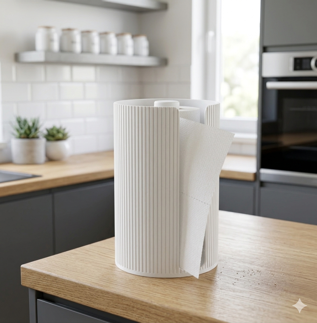 PORTA-PAPEL TOALHA VERTICE WHITE